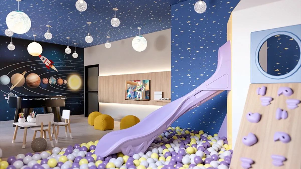 Espaço kids do Essência Campolim — imagem ilustrativa