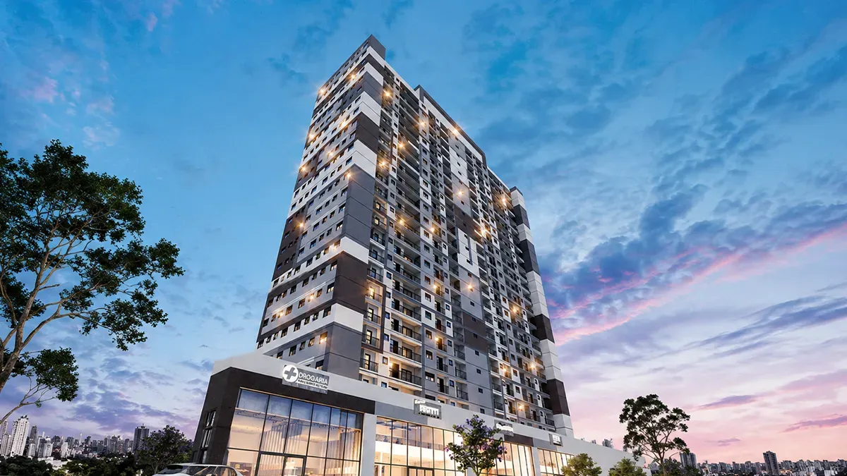 Torre e acesso ao Ipa Club em Sorocaba — imagem ilustrativa