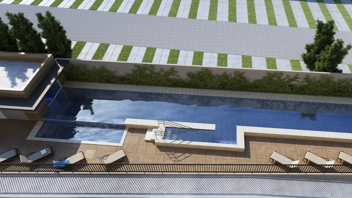 Piscina — outra vista do JJR Buena Vista Clube — imagem ilustrativa