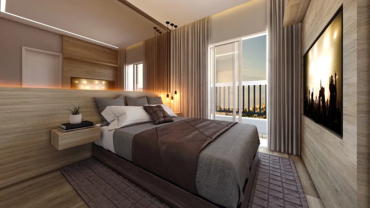 Quarto de casal do JJR Buena Vista Clube — imagem ilustrativa