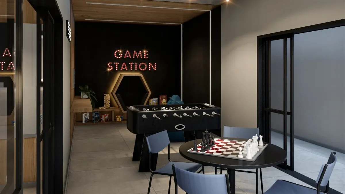 Sala de jogos do Ipa Club — imagem ilustrativa